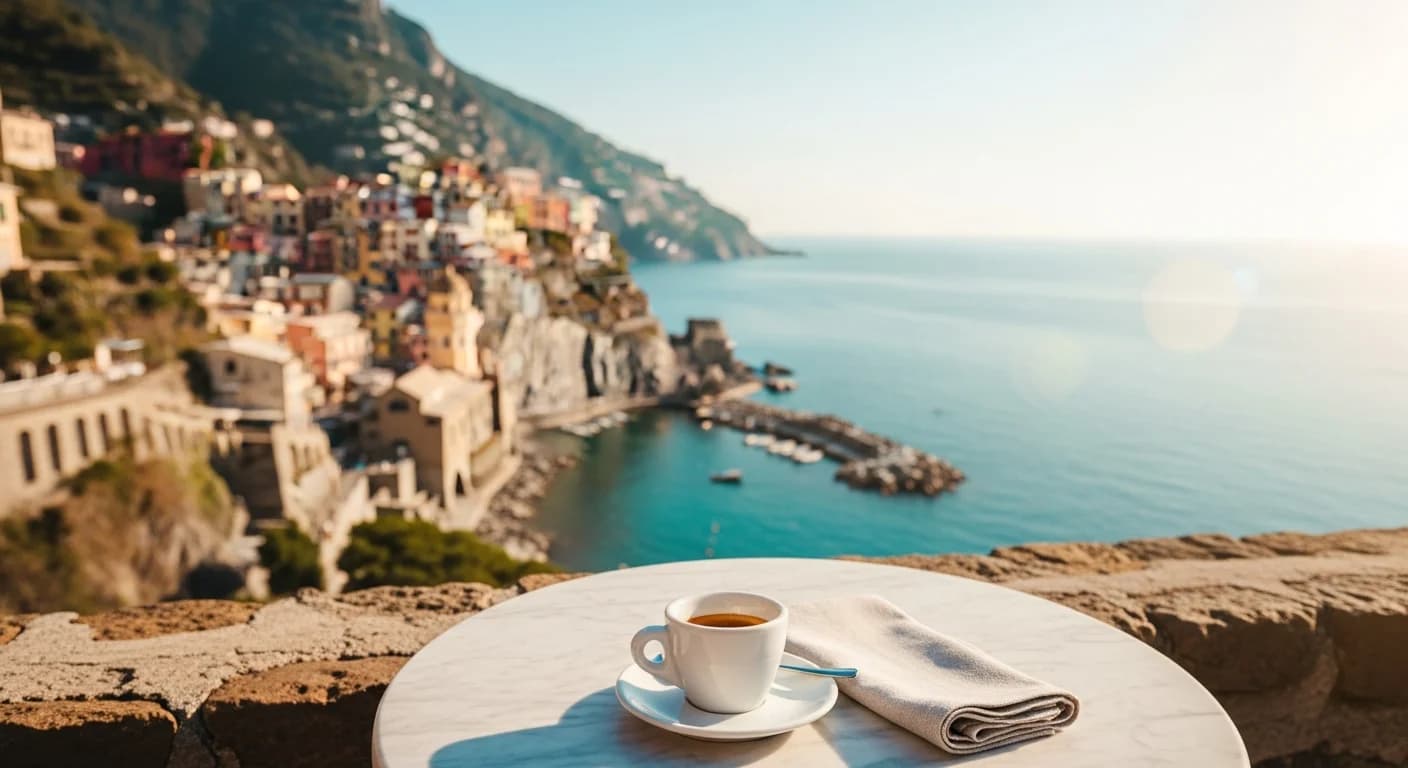 Balance Journal - coffee beans, brewing equipment, and tasting setup